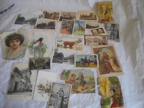 Vintage french ephemera - vintage,