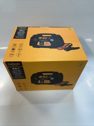 Halfords jump starter - in, 1