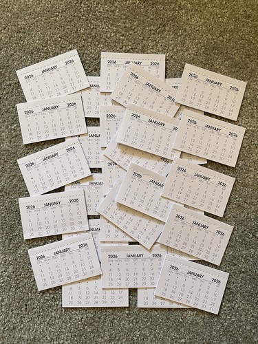 Calendar tabs 2026 - tabs,