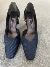 Magrit ladies Navy Court Shoes Size 6