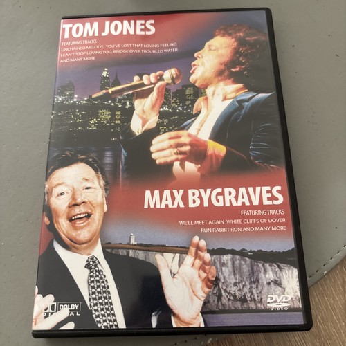 Tom jones max bygraves dvd - tom,
