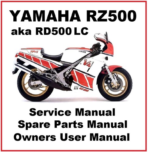 Yamaha rz500 owner service - yamaha,