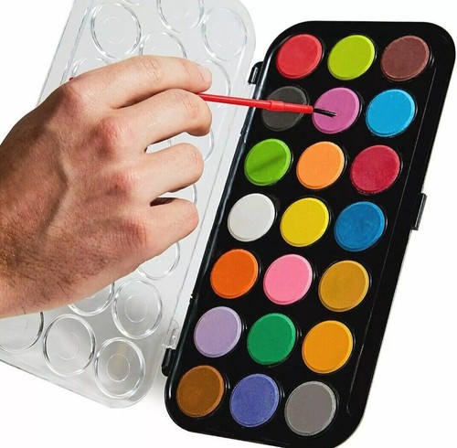 Water colors paint palette - 21-,