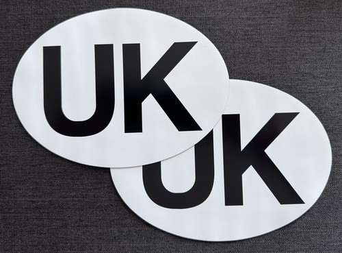 Car magnetic stickers - x2,