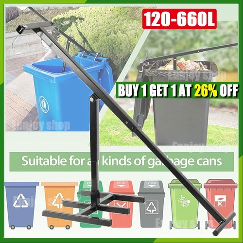 Bin booster rubbish - bin, press