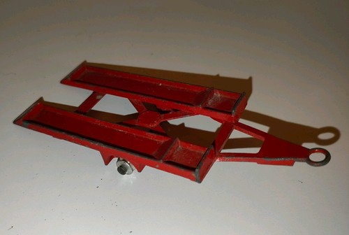 Corgi toys racing car - toys, trailer