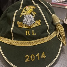 Yorkshire Rugby League Cap Presented To Ratu Silva Beautiful Item Boxed & Graded