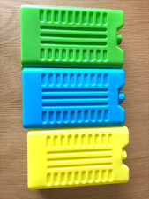 6 Pack Cool Packs 400ml Each Travel Box Bag Freezer Ice Blocks Reusable Picnic