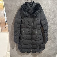 Zara Women Black 3/4 Puffer