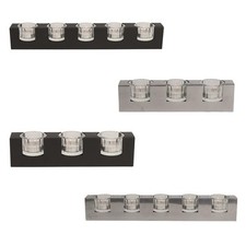 Glass Tealight Holder Set