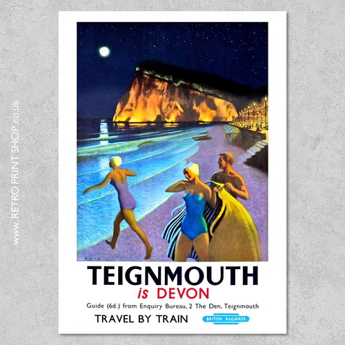 Teignmouth poster - br,