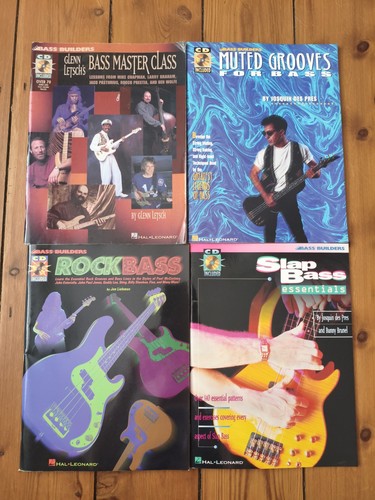 Lot bass builders books - lot, 4