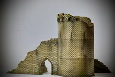 T Gauge Model Railway Building