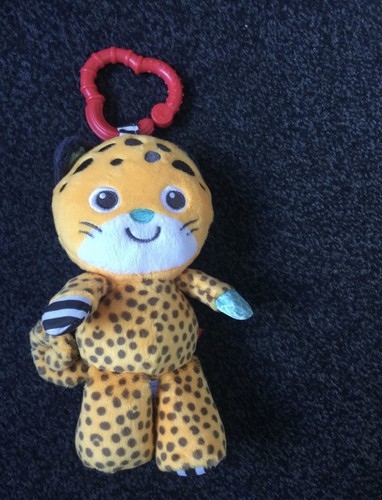 Rare mothercare cheetah rattle - rare,