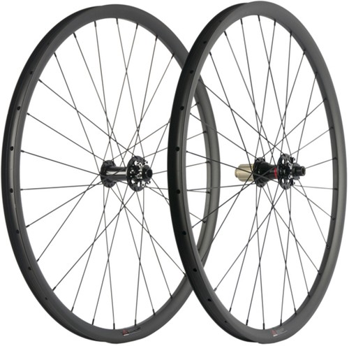 29er mtb carbon fiber wheels - fiber,