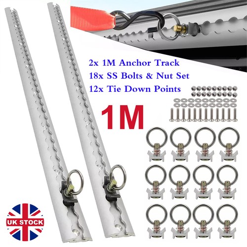 Rear load cargo rails - 2x, track