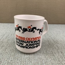 The 1988 Olympia International Show Jumping Championships Ceramic Mug Cup