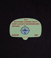 Caravan Club Rally Badge 