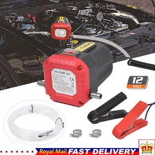 12V 80w Electric Car Diesel Engine Oil Pump Fuel Transfer Extractor Suction Pump