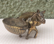 Vintage Solid Brass Donkey