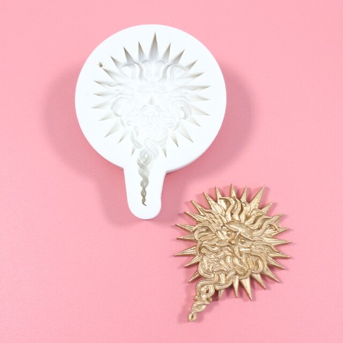 Silicone sun god mould - silicone,
