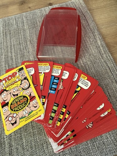 Top trumps the beano card - top, game