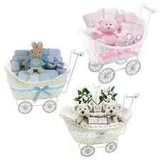 GIRLS BOYS PRAM BASKET GIFT
