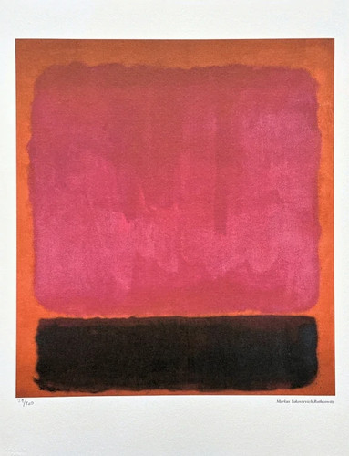 Mark rothko pink - pink, and