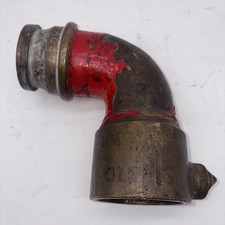 Fire Hose 90° Elbow Bend Stand Pipe 3” Diameter Copper/Brass Fitting 90 Degree