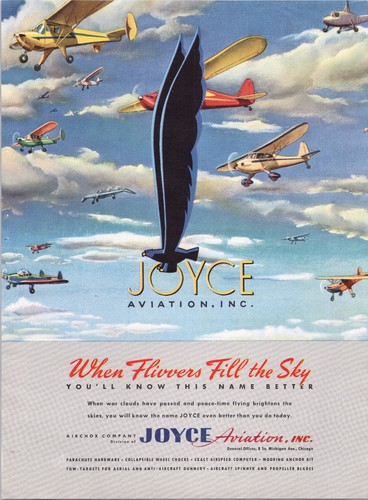 Joyce aviation flivers vintage - flivers,