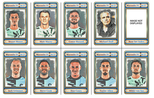 Wycombe wanderers 27 - wanderers, 26/27