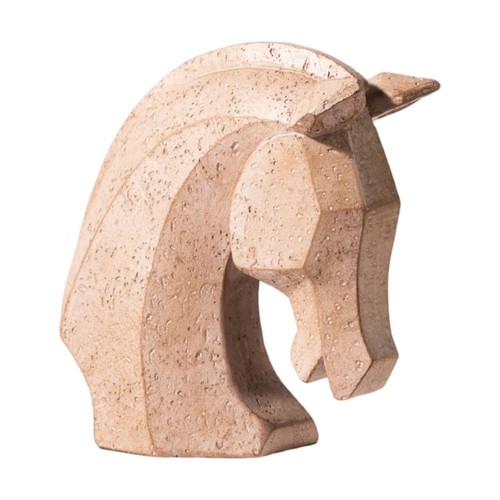 Horse head ornament geometric - horse,