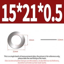 0.5mm THICK SHIM WASHERS HIGH