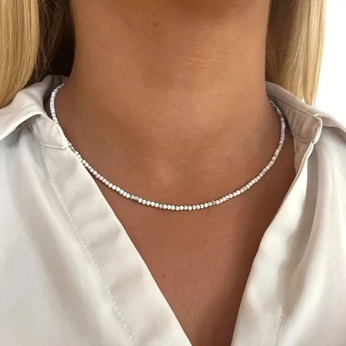 2025hot 2mm howlite choker - 2025hot,