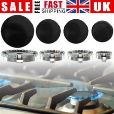 Universal Gas Hob Burner Cap & Flame Crown Set Fits All Between Sizes 55 - 100mm