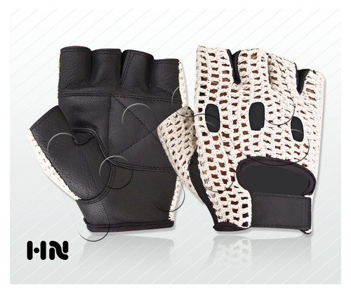 Mesh leather weight lifting - leather,
