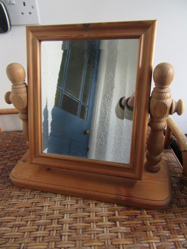Vintage dressing table mirror - vintage,