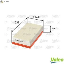 AIR FILTER 585071 FOR RENAULT