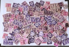 Vintage American Stamps Purple Bundle USA Postage