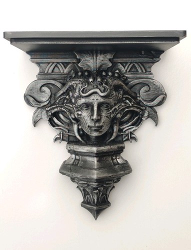 Gothic sci wall - wall, shelf