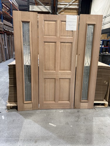 Hardwood door set please - -,