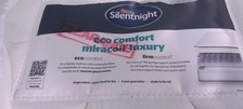 silentnight eco comfort miracoil luxury mattress   double 4FT6 " clearance 