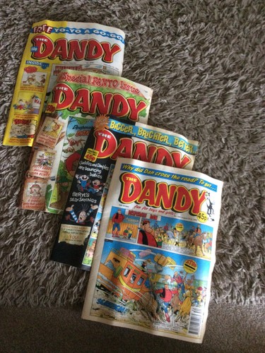Four dandy comics from - dandy, 1998/9