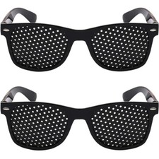 2x Pinhole Glasses Eyes