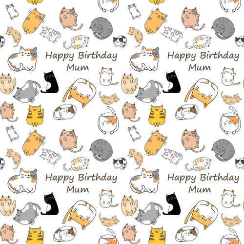 Cat mad lady kitten - lady, birthday