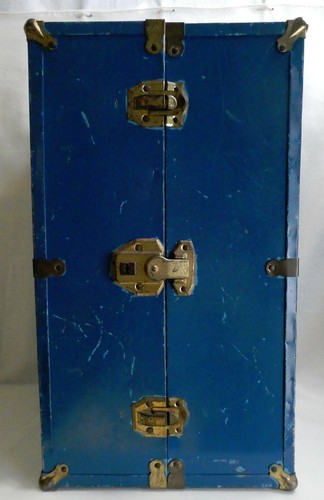 Antique metal doll - metal,