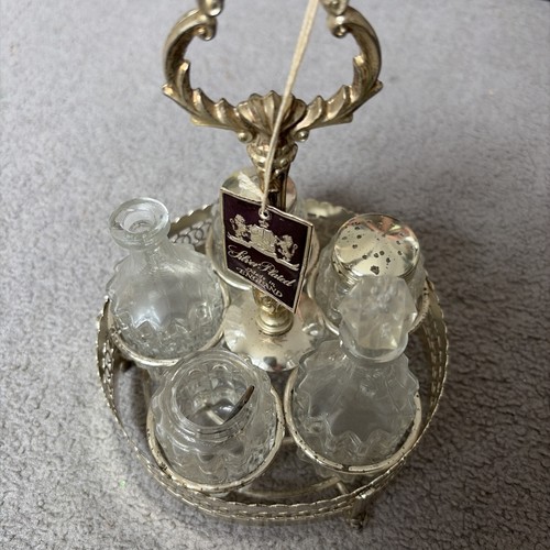 Vintage cruet ornate - ornate, condiment