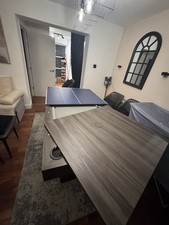 6ft white grey cloth pool - white/grey,