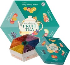 Tea Gift Set - Assorted Herbal and Fruit Selection | 60 Bags... 