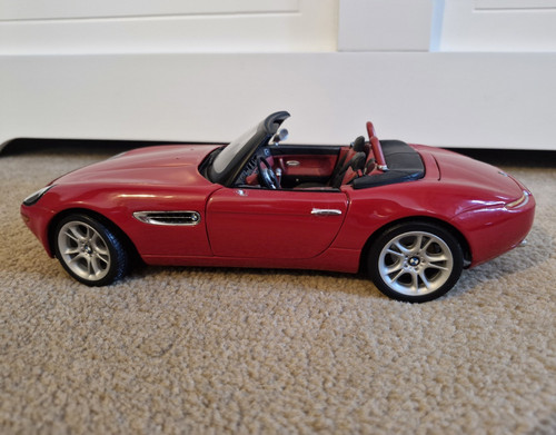 Bmw red black - bmw, diecast